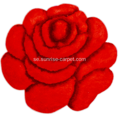 Soft &amp; Silk Flower 3D Carpet